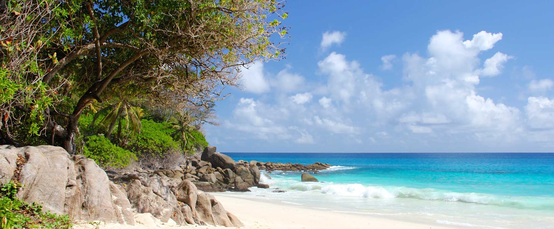 Seychelles beautiful beach